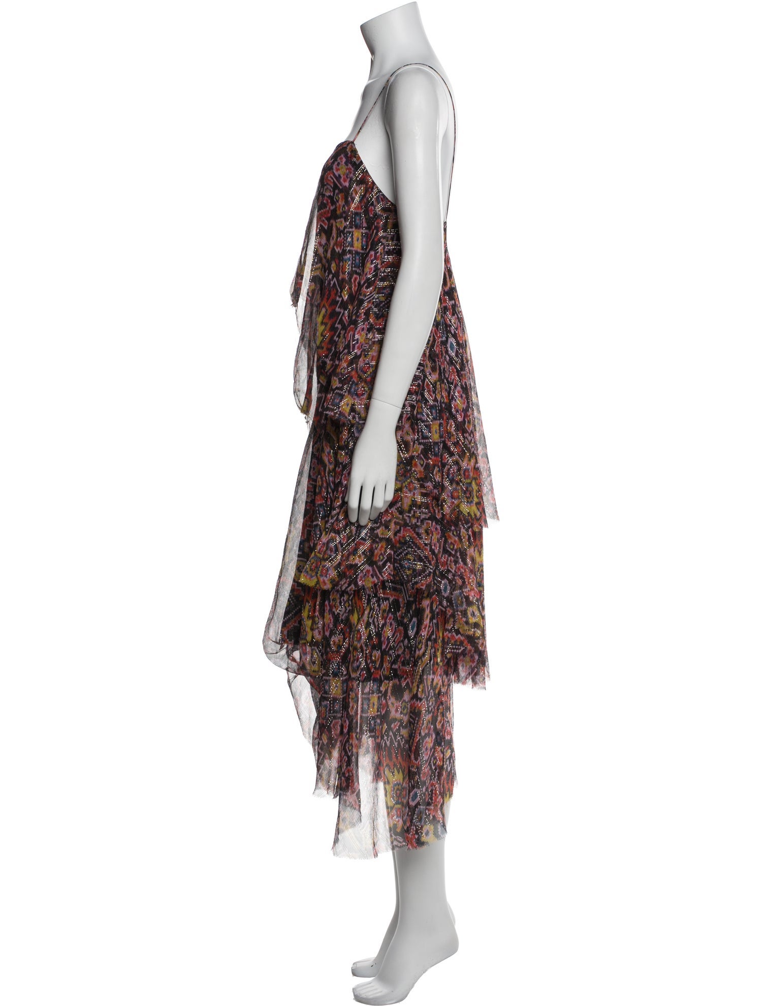 Dries Van Noten Corduroy Long Dress