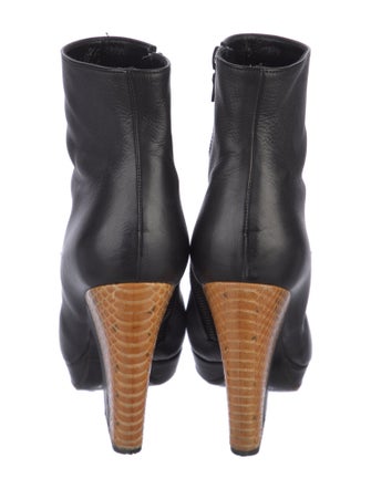 Dries Van Noten Leather Boots