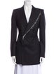 Dries Van Noten Wool Striped Blazer