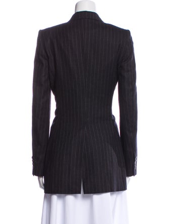Dries Van Noten Wool Striped Blazer