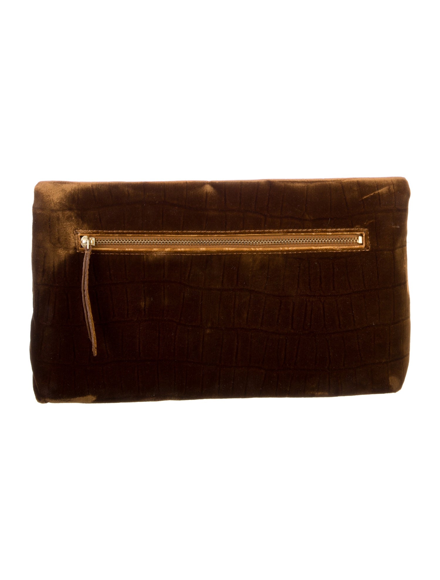 Dries Van Noten Velvet Clutch