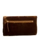 Dries Van Noten Velvet Clutch