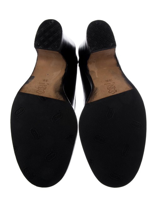 Dries Van Noten Leather Lasercut Accents Pumps