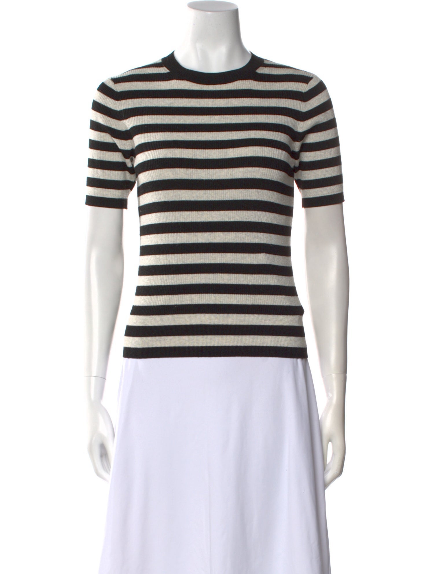 Dries Van Noten Striped Crew Neck T-Shirt
