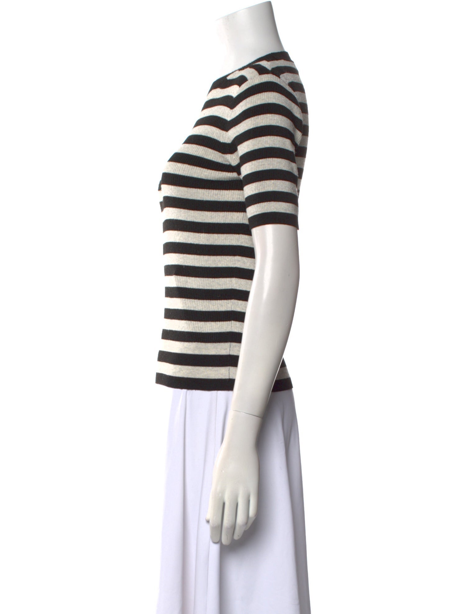 Dries Van Noten Striped Crew Neck T-Shirt