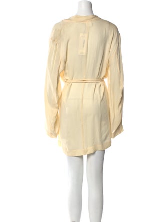 Dries Van Noten Silk V-Neck Tunic