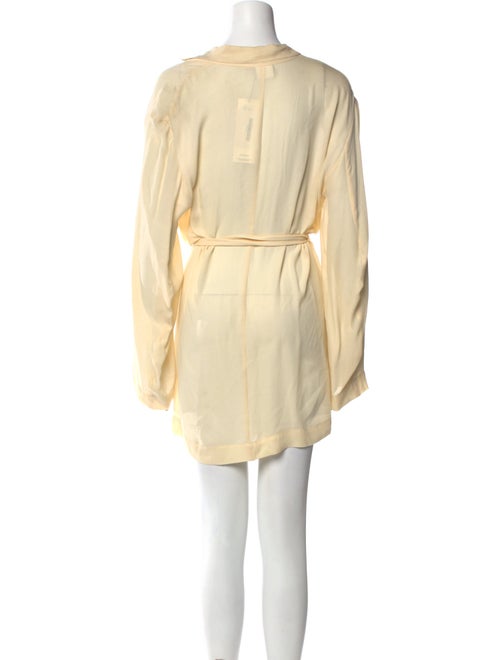 Dries Van Noten Silk V-Neck Tunic