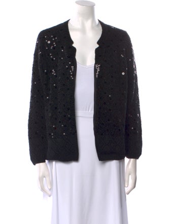 Dries Van Noten Cashmere Open Front Sweater