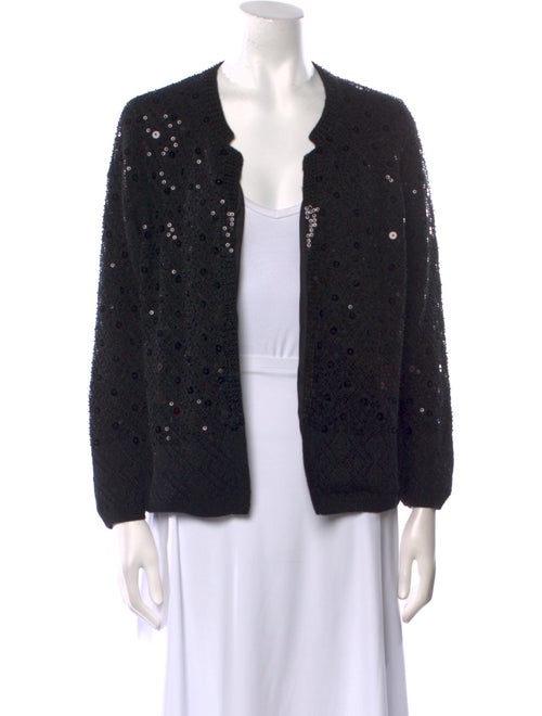 Dries Van Noten Cashmere Open Front Sweater