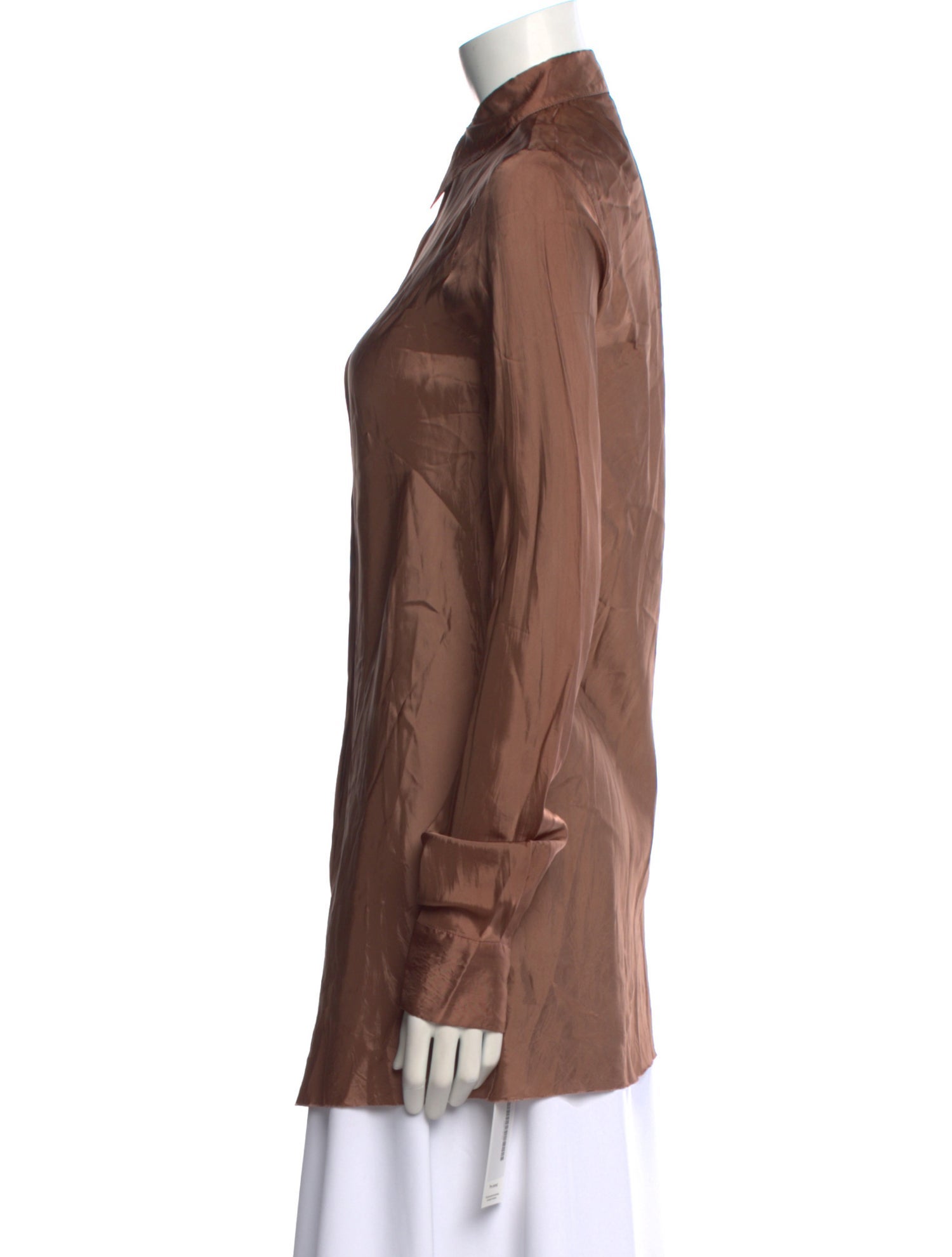 Dries Van Noten Long Sleeve Button-Up Top w/ Tags