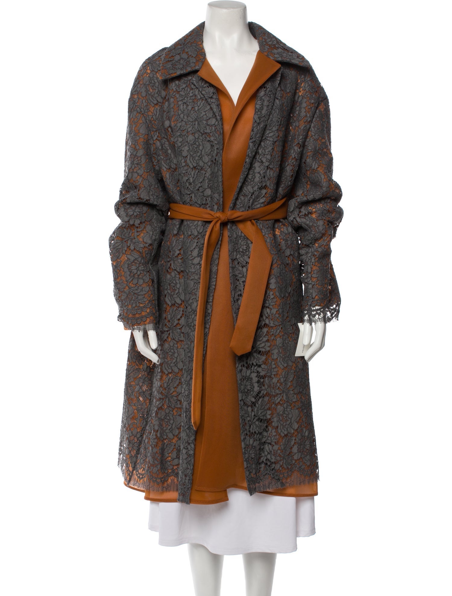 Dries Van Noten Lace Lace Pattern Coat w/ Tags