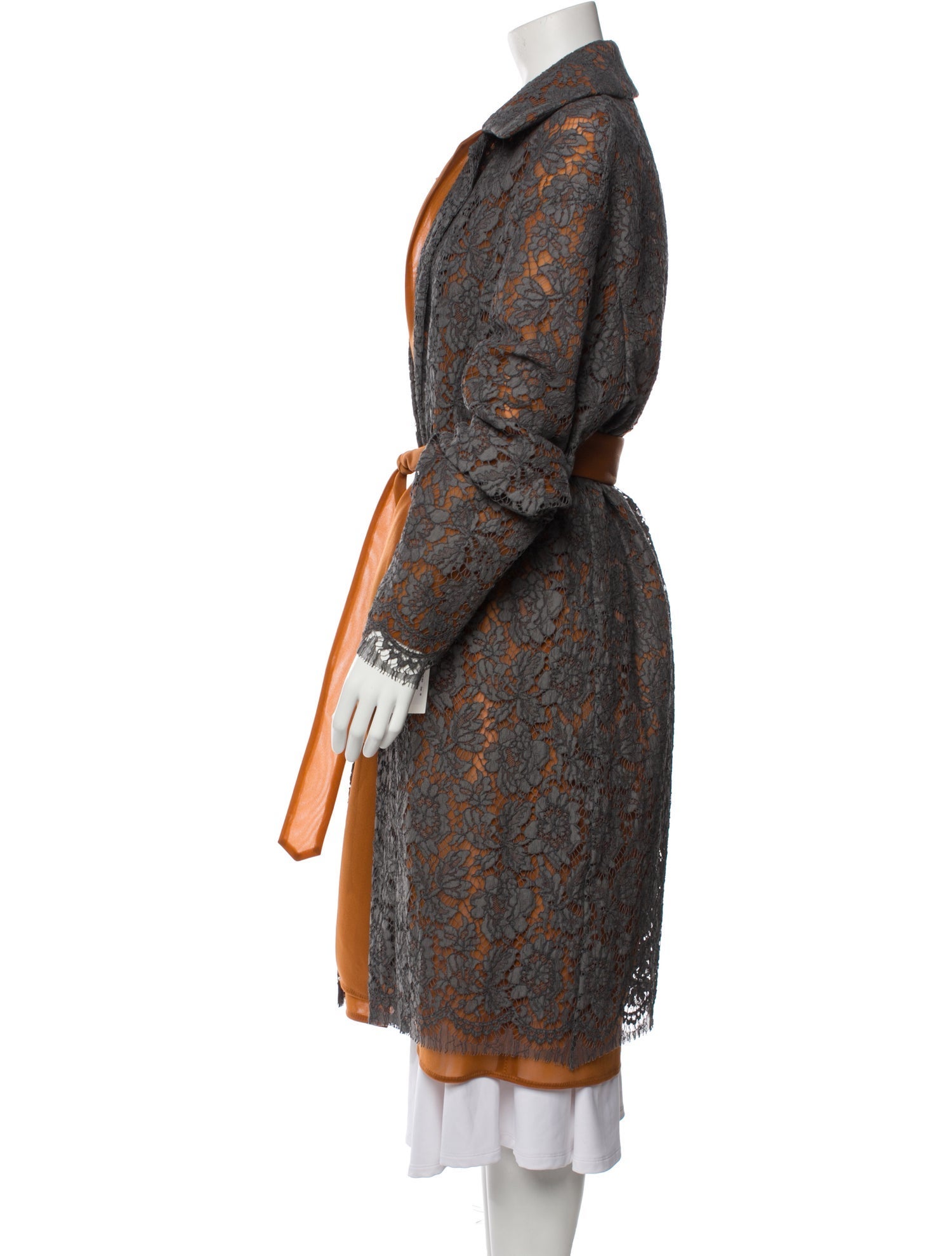 Dries Van Noten Lace Lace Pattern Coat w/ Tags