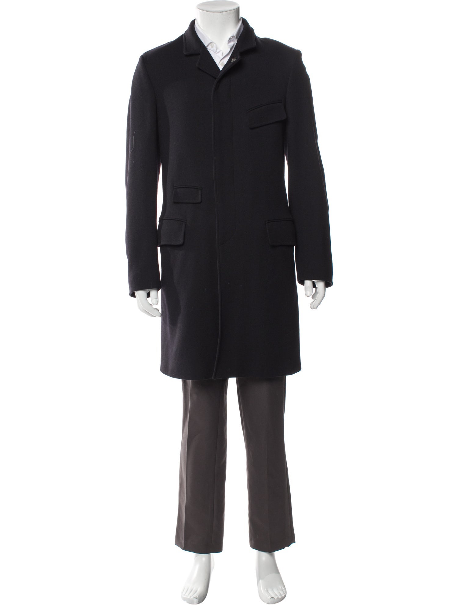 Dries Van Noten Wool Overcoat