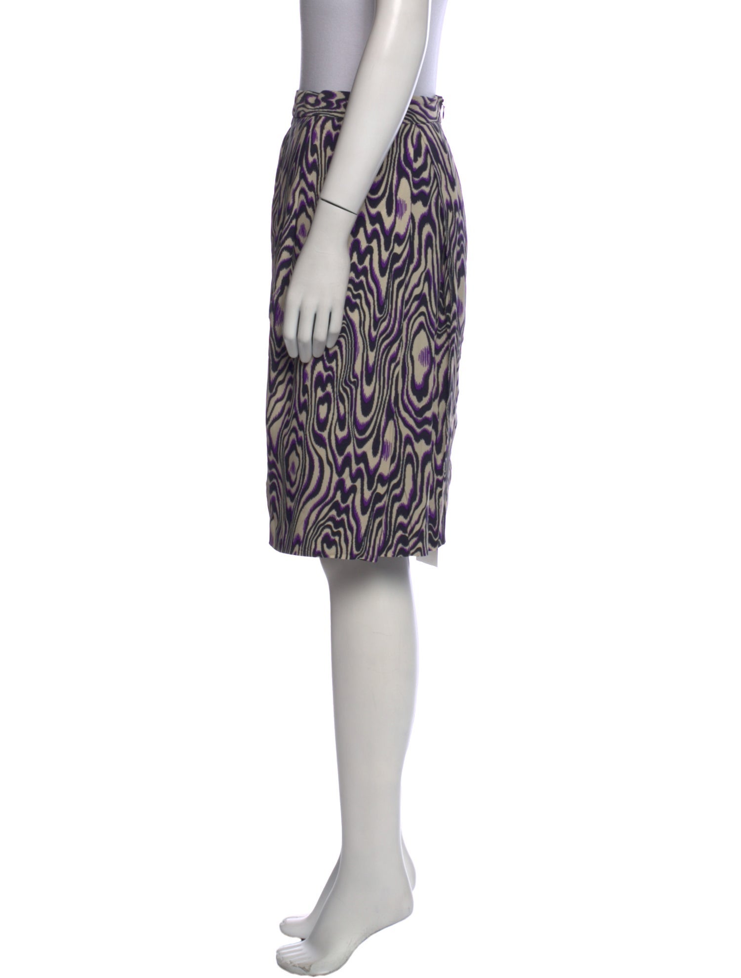 Dries Van Noten Printed Knee-Length Skirt