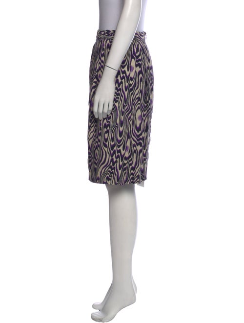 Dries Van Noten Printed Knee-Length Skirt