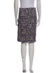 Dries Van Noten Printed Knee-Length Skirt
