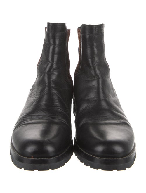 Dries Van Noten Leather Chelsea Boots
