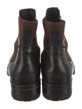 Dries Van Noten Leather Chelsea Boots
