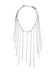 Dries Van Noten Crystal Fringe Collar Necklace