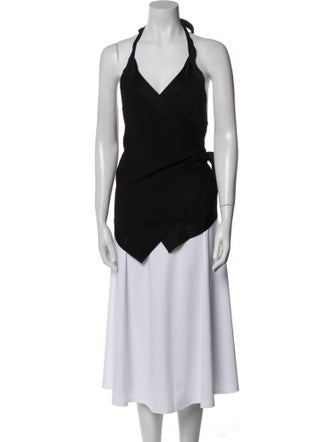 Dries Van Noten Halterneck Sleeveless Tunic