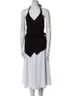 Dries Van Noten Halterneck Sleeveless Tunic