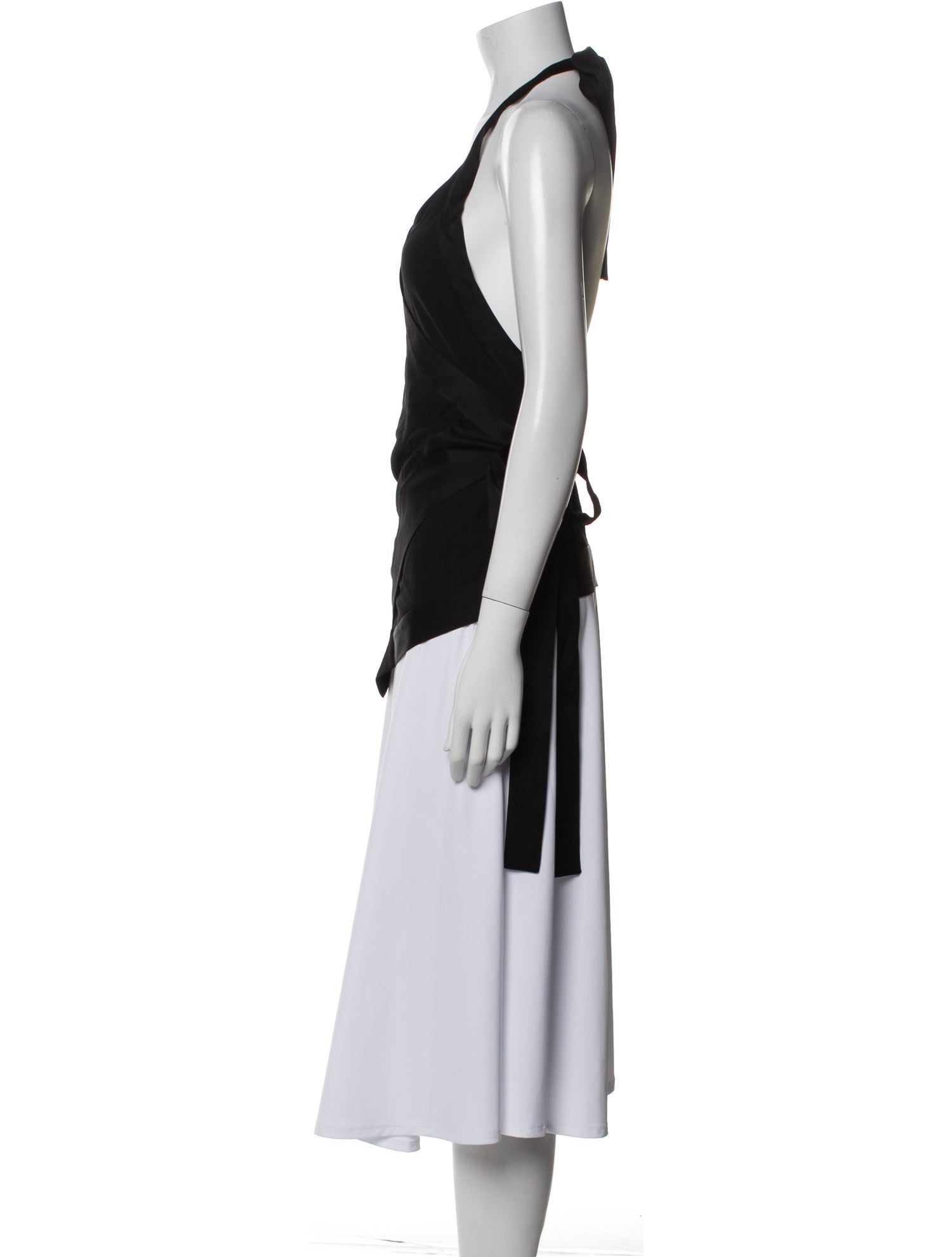 Dries Van Noten Halterneck Sleeveless Tunic