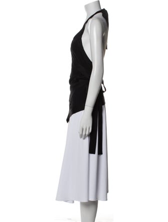 Dries Van Noten Halterneck Sleeveless Tunic
