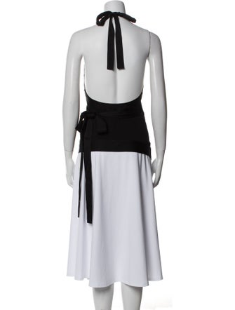 Dries Van Noten Halterneck Sleeveless Tunic