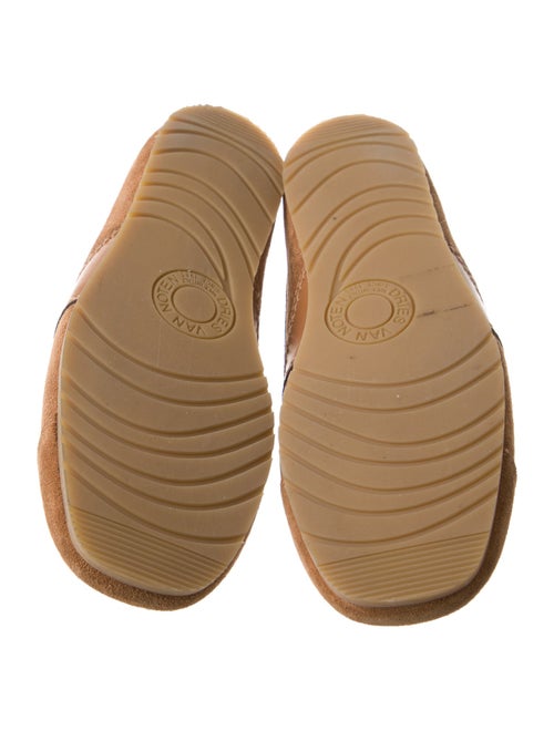 Dries Van Noten Suede Leather Trim Embellishment Sneakers