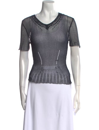 Dries Van Noten Scoop Neck Sweater