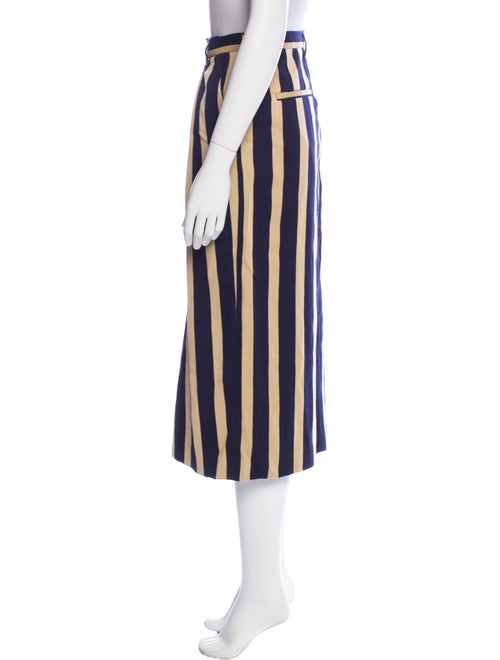 Dries Van Noten Wool Midi Length Skirt