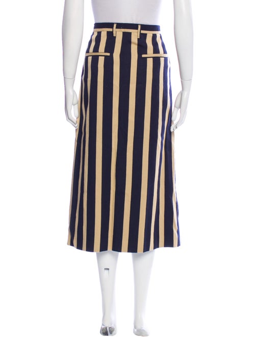 Dries Van Noten Wool Midi Length Skirt