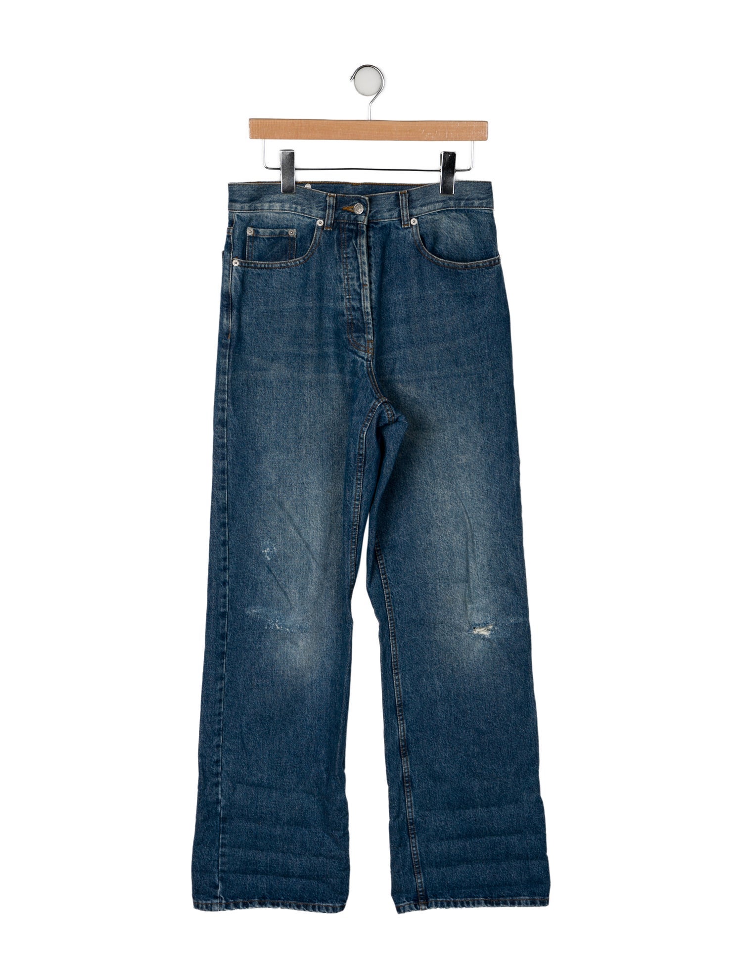Dries Van Noten High-Rise Wide Leg Jeans