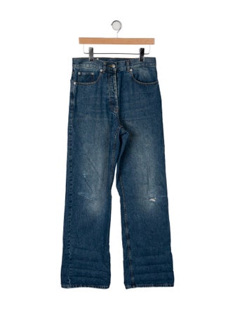 Dries Van Noten High-Rise Wide Leg Jeans