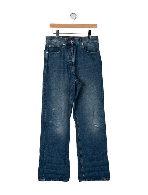 Dries Van Noten High-Rise Wide Leg Jeans