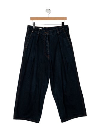 Dries Van Noten High-Rise Wide Leg Jeans