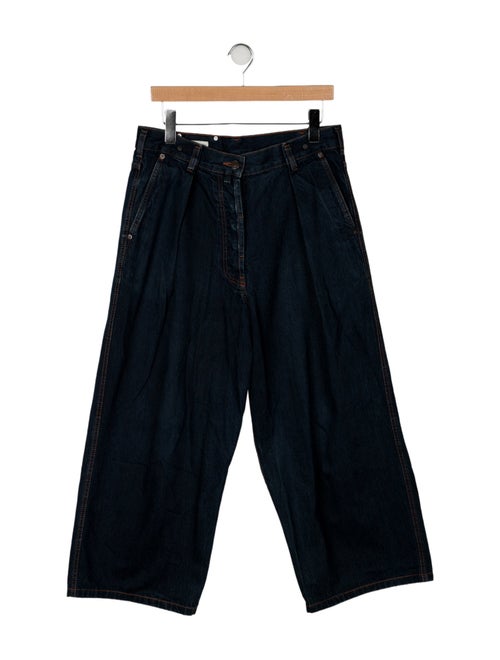 Dries Van Noten High-Rise Wide Leg Jeans