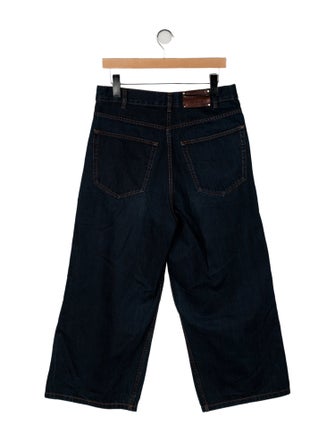 Dries Van Noten High-Rise Wide Leg Jeans