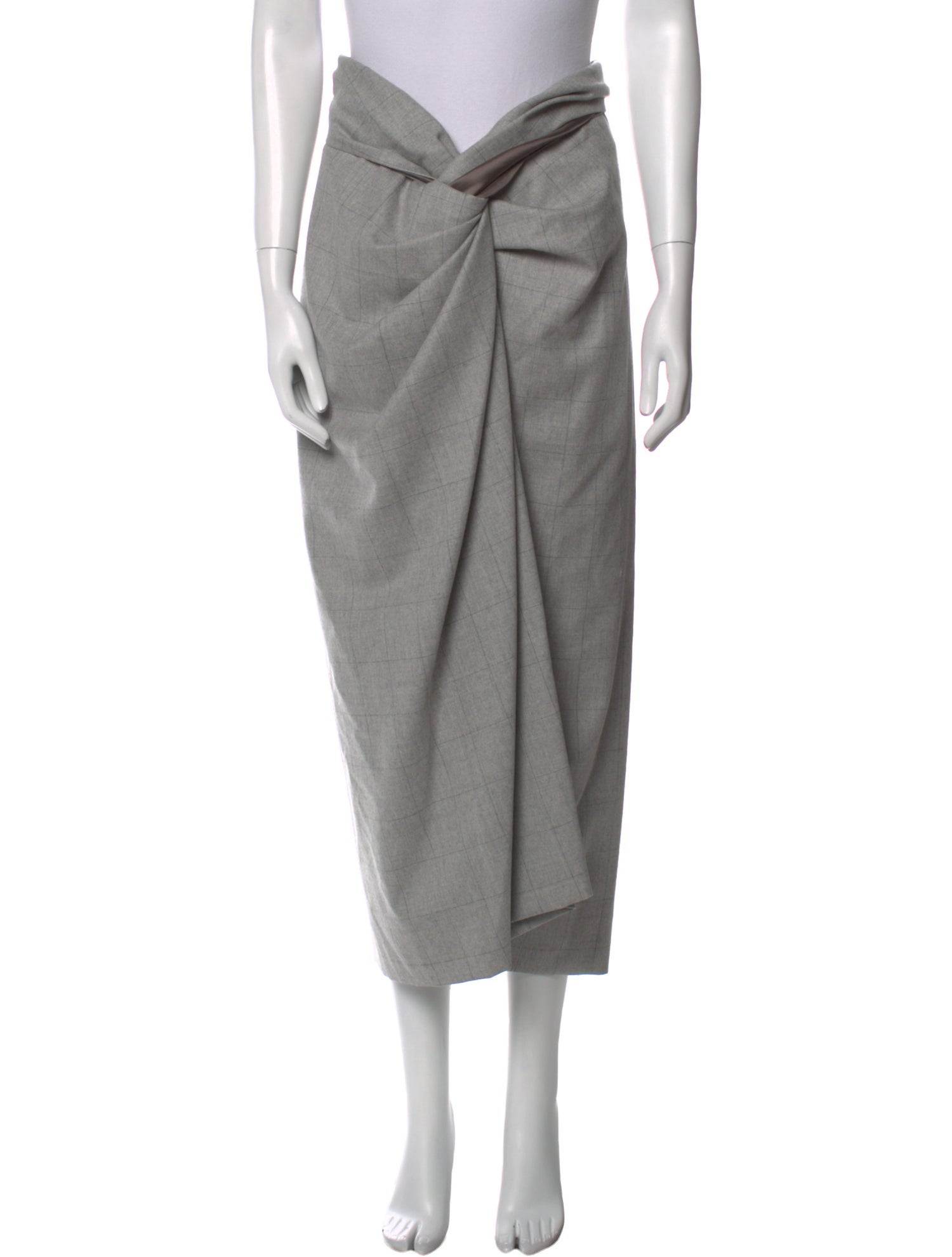 Dries Van Noten Wool Midi Length Skirt w/ Tags