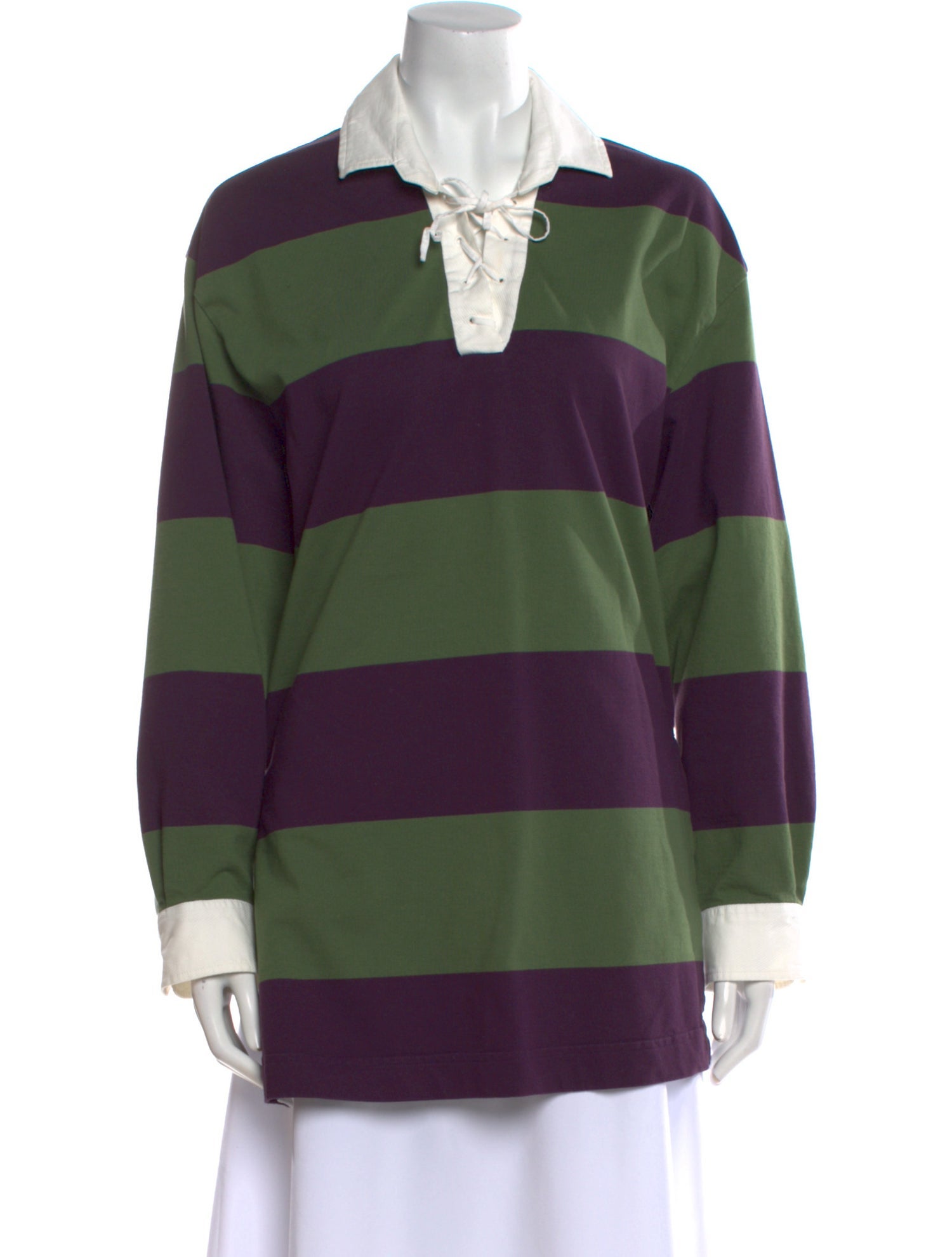 Dries Van Noten Striped Long Sleeve Tunic