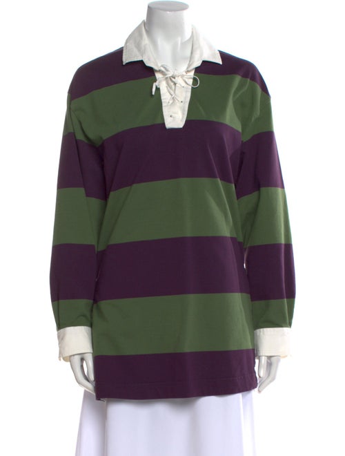 Dries Van Noten Striped Long Sleeve Tunic