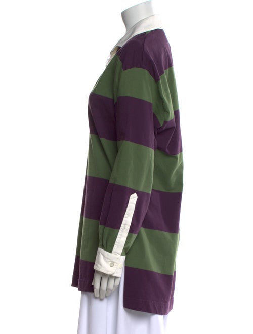 Dries Van Noten Striped Long Sleeve Tunic