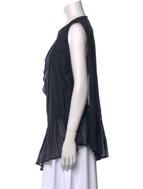 Dries Van Noten Scoop Neck Sleeveless Tunic
