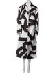 Dries Van Noten Printed Trench Coat