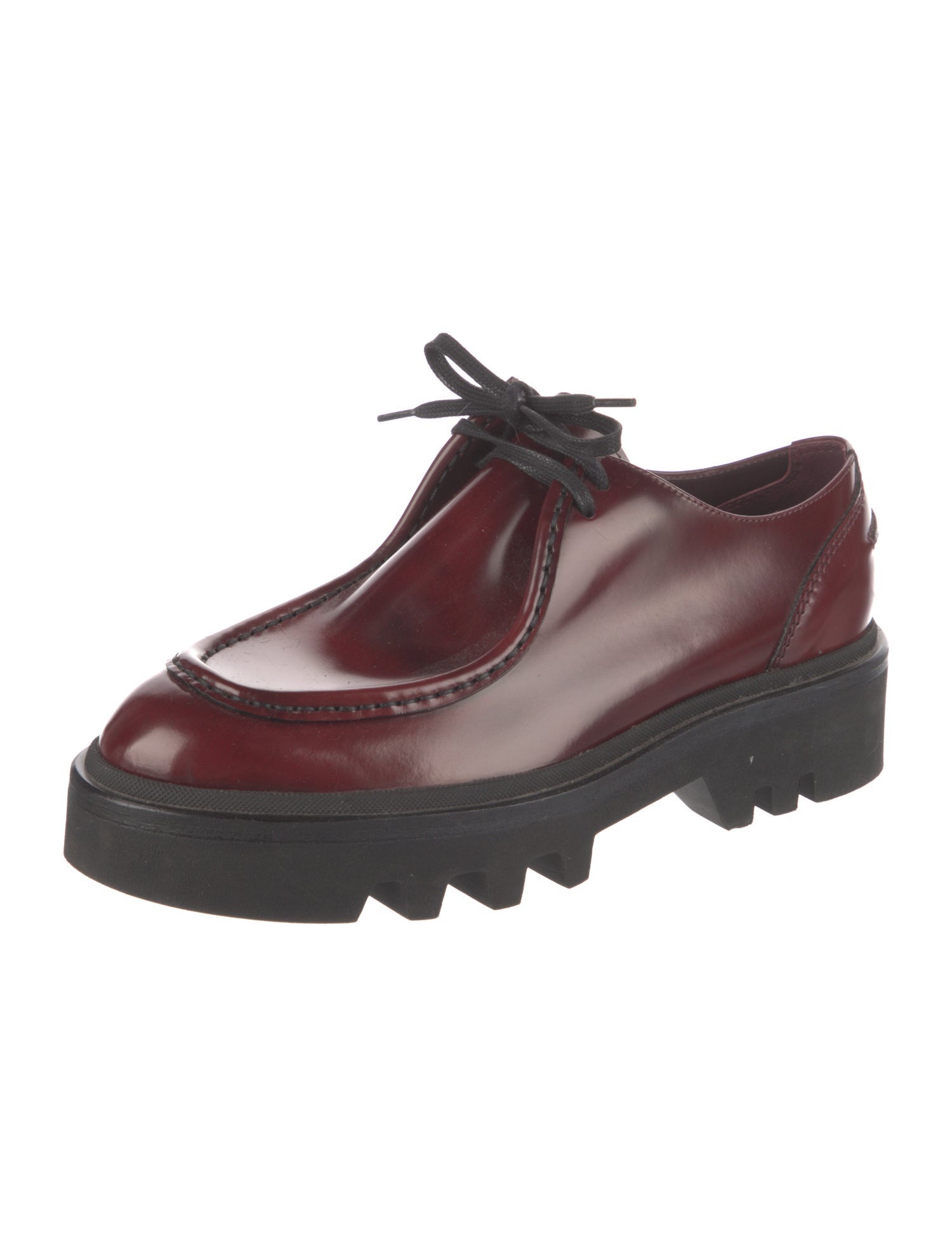 Dries Van Noten Patent Leather Oxfords