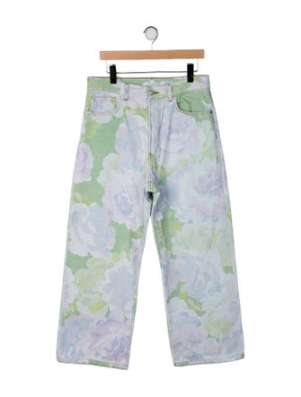 Dries Van Noten High-Rise Wide Leg Jeans