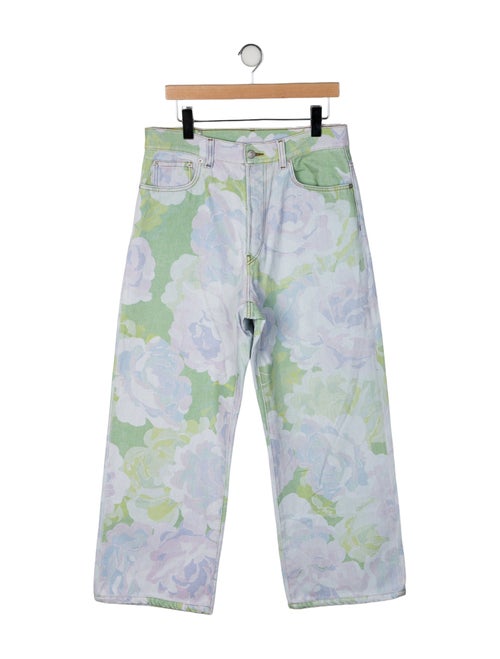 Dries Van Noten High-Rise Wide Leg Jeans