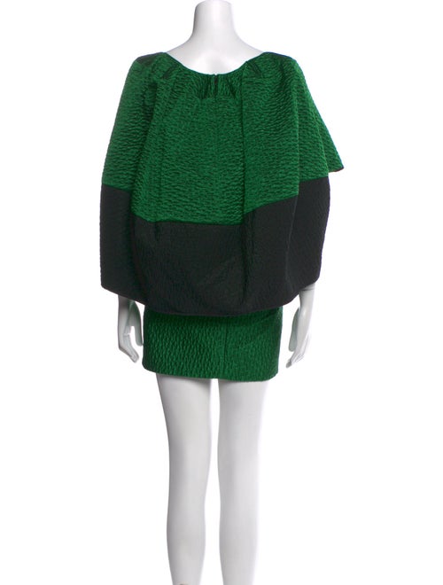 Dries Van Noten Scoop Neck Mini Dress