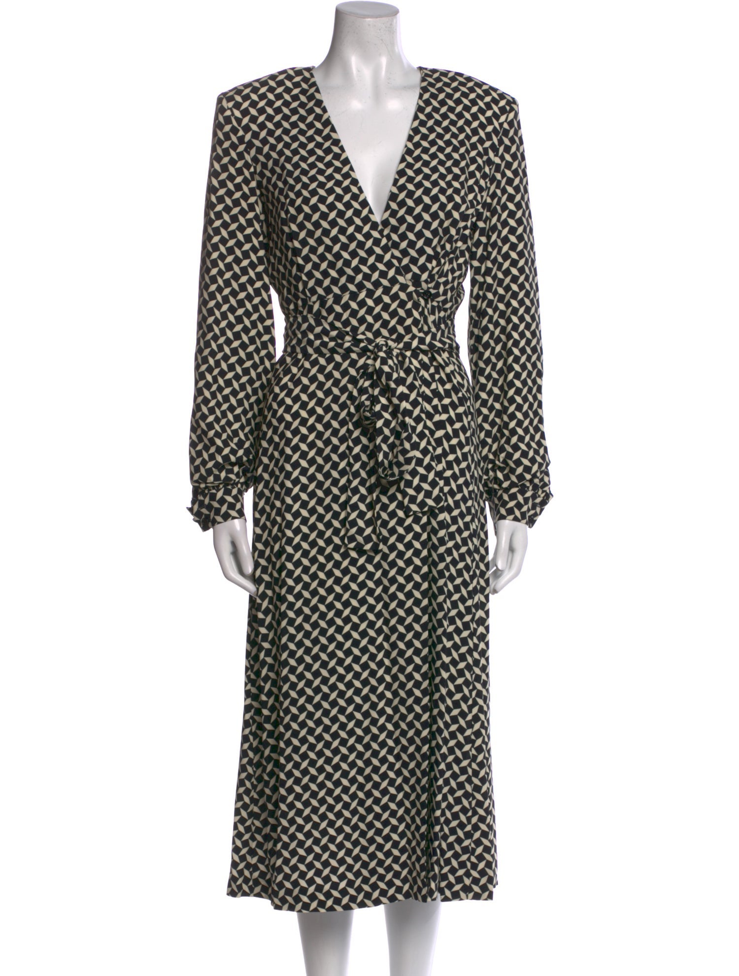 Dries Van Noten Printed Midi Length Dress