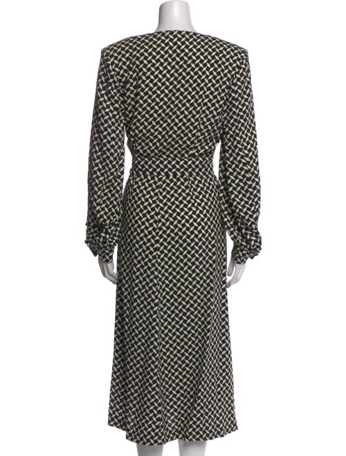 Dries Van Noten Printed Midi Length Dress